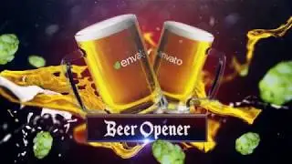 Beer Opener - After Effects Template