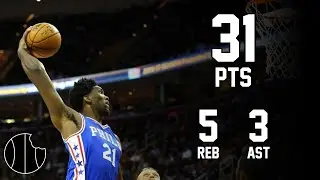 Joel Embiid Highlights | Raptors vs. 76ers | 26th Oct 2022