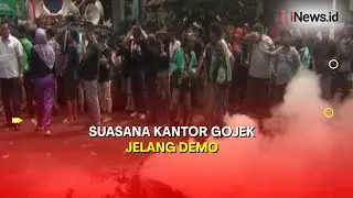 Polisi Bersiaga di Kantor Gojek Petojo Jelang Demo Hari Ini