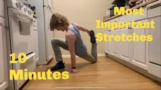 What stretches to do in 10 minutes. Follow along.