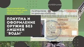 Как купить оружие и получить разрешение