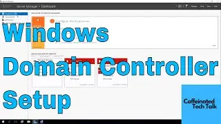 Installing Windows Domain Controller 2020