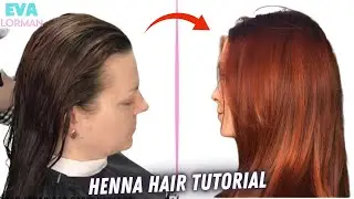 How To Dye Hair With Henna | Henna Hair Dye | Hair Coloring Tutorial 2023 by Eva Lorman