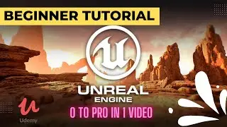 How to make a Game with Unreal Engine. Unreal Engine Learning Tutorial