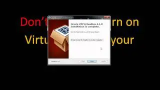 Installing VirtualBox 4.1.8 onto Windows 7 Pro.mov