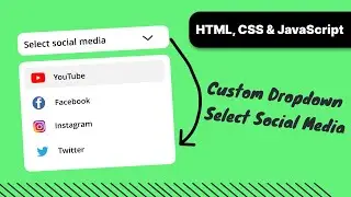 Custom Select Menu Dropdown | HTML, CSS & JavaScript | IT Programmer