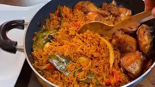 JOLLOF RICE (amazingly delicious)!!