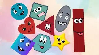 The Shapes Songs + More Nursery Rhymes and Kid’s Songs