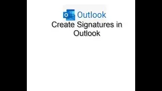 Create and add an email signature in Outlook