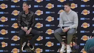 Luka Lakers Press Conference Voiceover