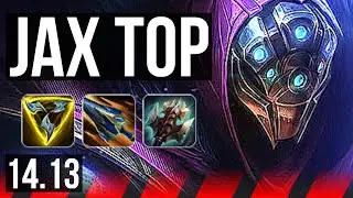 JAX vs GRAGAS (TOP) | 9/3/11, 800+ games, 35k DMG | EUW Challenger | 14.13