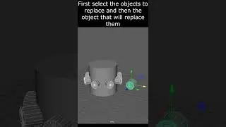 How to Replace Objects in Maya - Super Easy Guide 