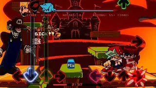 FNF - Marios Madness V2 - Starman Slaughter (by Sandi, RedTv53, FriedFrick & theWAHbox) - [FC/4k]