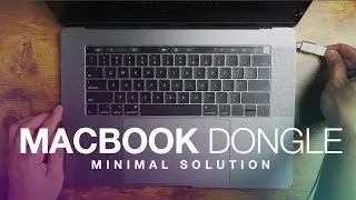 MacBook Pro Dongle MINIMAL SOLUTION - Best USB Type-C Adapter!