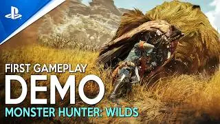 MONSTER HUNTER WILDS New Combat Gameplay | Epic OPEN WORLD RPG coming to PS5 in 2025