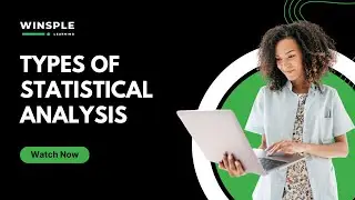 Types of Statistical Analysis | Upskill with Winsple Learning