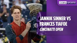 Jannik Sinner vs Frances Tiafoe | Cincinatti Open | Match Highlights