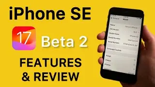 iOS 17 Beta 2 iPhone SE Features & Review!