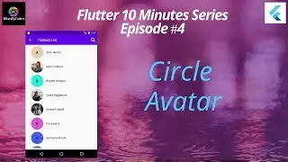 Flutter Tutorial- Flutter CircleAvatar