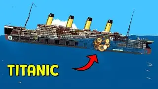 RMS Titanic with INTERIOR (part 2) ◉ Floating Sandbox