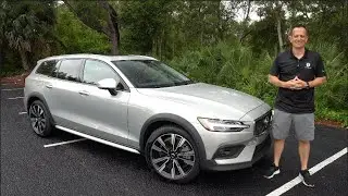 Is the 2024 Volvo V60 Cross Country a BETTER wagon than an Audi A6 Allroad?