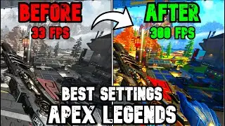 Apex Legends FPS increase Guide *SEASON 18* BEST SETTINGS 📈✅