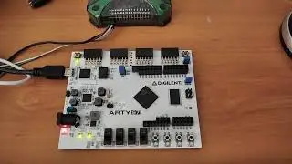 Arty S7 50 Hardware-Only Blinky Counter