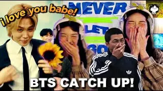 BTS MV REACTIONS: JUNGKOOK 'Never Let Go' / JIMIN 'Smeraldo Garden Marching Band' / RM 'Groin' &more