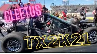 Cleetus runs 7s at TX2K21!