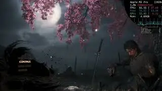 Nioh2 on Mac M2 Pro Performance 60+ FPS