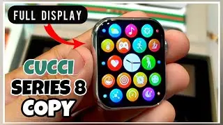 Cucci smart watch series 8 copy | with full screen display | Review in urdu/hindi