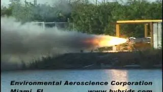 Environmental Aeroscience - 16 inch Nitrous Hybrid Rocket Motor