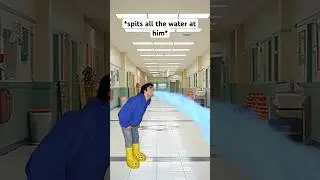 When You Drink From The Water Fountain At School 