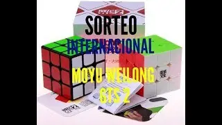 [CERRADO]SORTEO INTERNACIONAL: MoYu Weilong GTS 2 | Elige y Gana | Especial 1000 subs | CrazyCubik