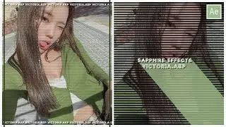 25 + sapphire effects | after effects