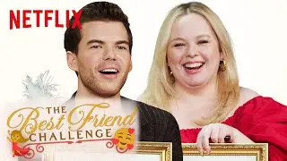 Nicola Coughlan and Luke Newton Take the Best Friend Challenge | Bridgerton | Netflix