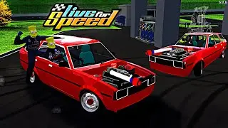 V8 swapped KE70 WAGON Spin bin|LFS|Mod|(Share)#viralvideo #carparkingmultiplayer #lfsmods