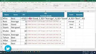 IFS formula in Excel (Replacement of Nested IF; RIP IF 😔) || Part-02, Advance discussion