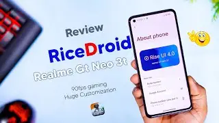 RiceDroid Android 13! 🔥 for Realme Gt Neo 3t Review, Better than Realme Ui ?, Let's Find out..