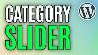How to Create Category Slider in WordPress