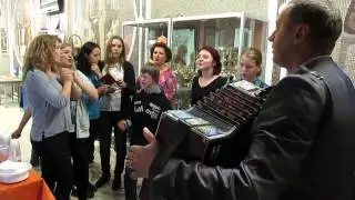 гулянья с гармошкой в КАИТе №20 - Катюша, Смуглянка