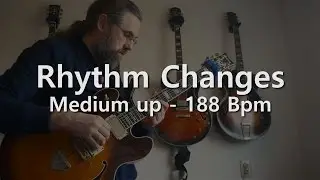 Rhythm Changes - Backing Track - Playalong - Medium Up - 188 bpm