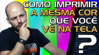 Como Imprimir a Mesma Cor Que Você Vê na Tela