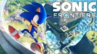 Playing Sonic Frontiers (New Sonic Game - Nintendo Switch)