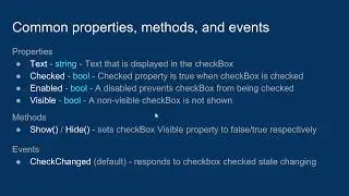 C# Windows Form Control: CheckBox