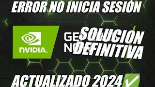 no me deja iniciar sesion en geforce now solución