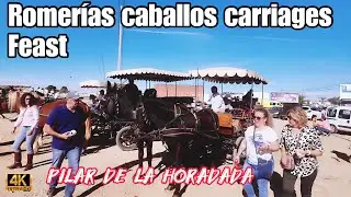 pilar de horadada costa cálida Murcia spain (Pilar de horadada romerias ,caballos carriages)