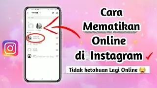 Cara mematikan tanda online di instagram