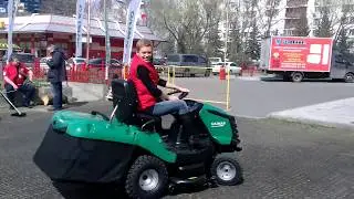 Тест драйв садового трактора Caiman Comodo 4WD