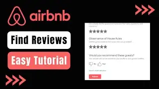 How to See Your Reviews in Airbnb !